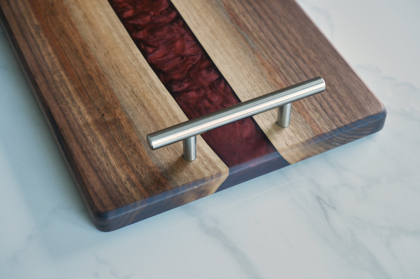 Black Walnut Cutting / Charcuterie Board Classic Style with Handles
